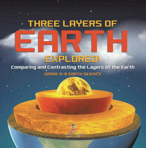 Three Layers of Earth Explored! Comparing and Contrasting the Layers of the Earth | Grade 6-8 Earth Science by 9781541989870 (Paperback)