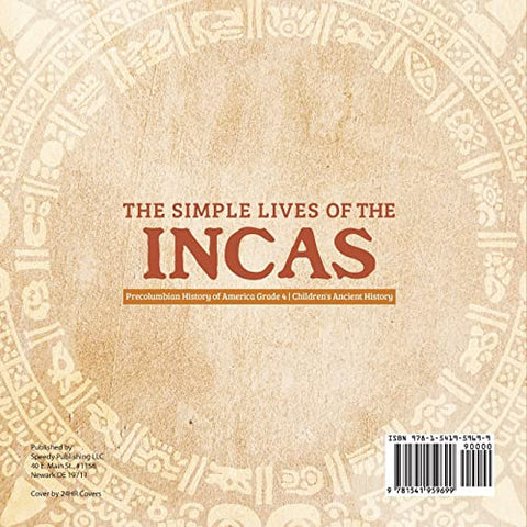 Image of The Simple Lives of the Incas | Precolumbian History of America Grade 4 | Children's Ancient History